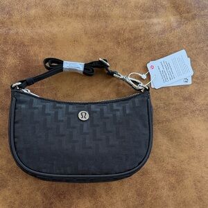 NWT Lululemon City Essentials Mini Shoulder Bag LLL Geo Pattern MonogramJacquard